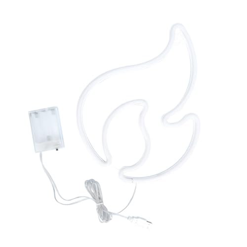 HEATSHAKING 火?装飾ライト 室内用デスクトップナイトランプ ネオン風ムード照明 バー ホームパーティー向けフェスティバルデコレーション 繊