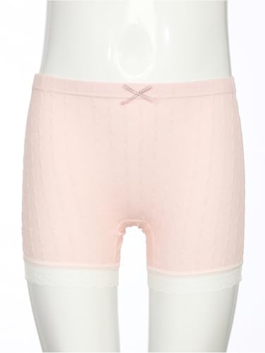 JEYPINMI Girl's Gymnastic Dance Undershorts Solid Color Yoga Active Shorts Hipster Underwear Bowknot Panties2