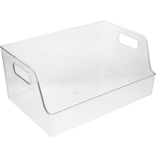 ERINGOGO 透明大容量マガジンホルダー 書類収納ラック デスクオーガナイザー 製 耐久性厚手設計 オフィス 学習用ファイル整理ケース