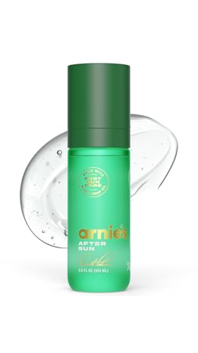 Image of Arnie's After Sun Gel by Arnold Palmer - Cooling Aloe Vera Gel with Hemp Oil & Hyaluronic Acid - Lightweight Hydrating Skin Recovery for Outdoor Sports & Sun Exposure, 3.5 oz
