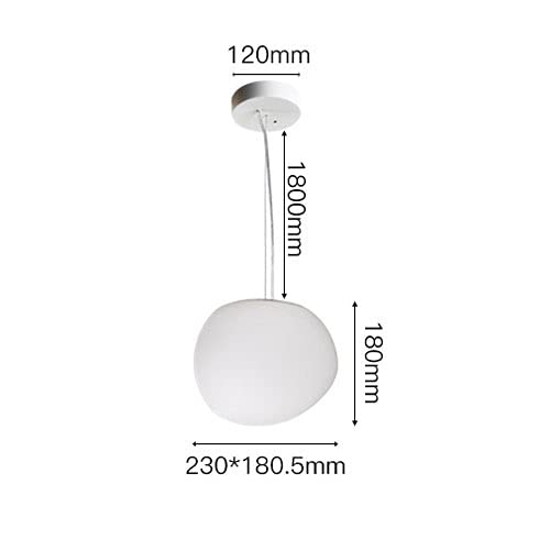 Lampada a sospensione in vetro Irregolare Lampada