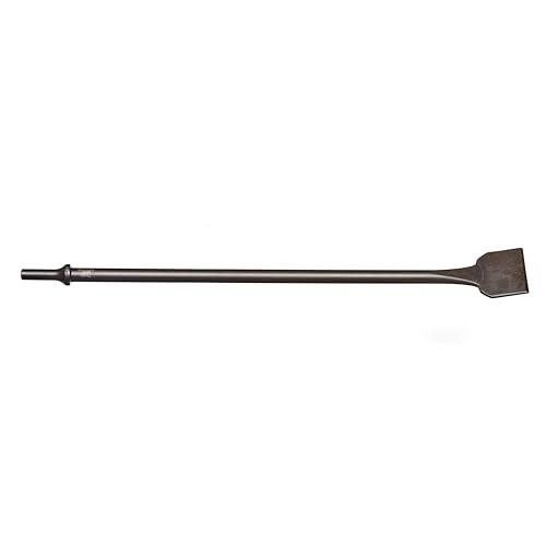 Image of Mayhew Tools 32016 Pneumatic Scraper, 2 inch x 18 inch, Black Oxide Finish