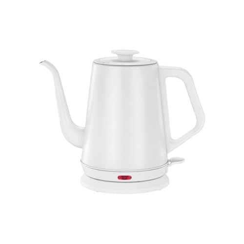Hervidor Eléctrico de Acero Inoxidable 1L Blanco miniatura 1