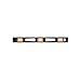 Johnson 48 in. Aluminum I-Beam Level 3 vial