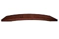 10 FT MAHOGANY Amish Made Pinewood Heavy Duty Garden Bridge for Walkway, Backyard Pond & Landscaping, Outdoor Wooden Footbridge for Koi Pond, Japanese Style Decorative Bridge, Made in USA