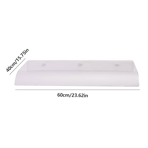 Auvent de store de porte particulièrement silencieux avec protection solaire - 6