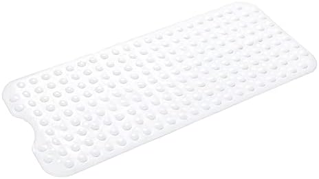Alfombra Antideslizante para Bañera y Ducha 100x40cm, 200 Ventosa...