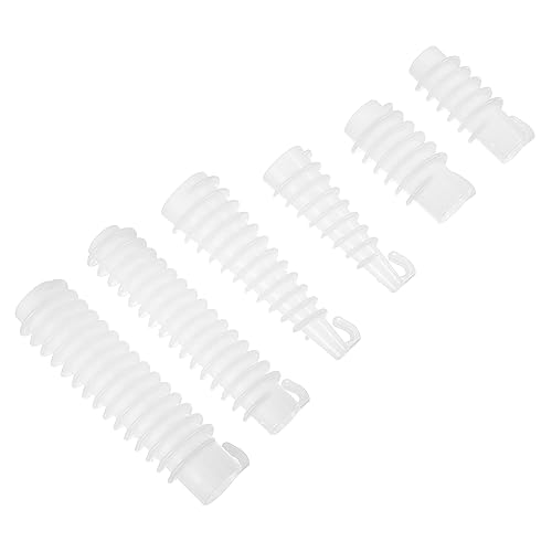 HAPINARY Juego De 60 Rulos De Permantente Para Cabello Rulos De ástico Para Ondas y Rizos Accesorios Para Peinados y Tratamientos Capilares