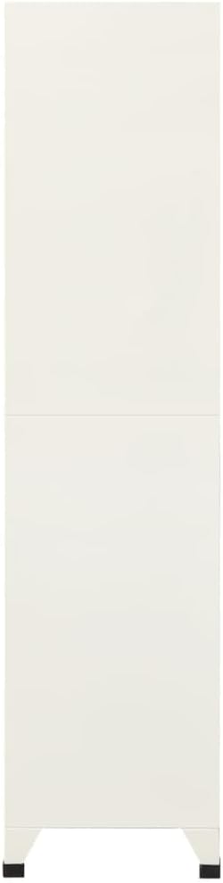 9 Compartment Steel Locker Cabinet with Cam Locks in Gray and Blue for Office Storage