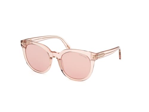 Tom Ford Moira Pink Photochromatic Oval Ladies Sunglasses FT1109 72S 53