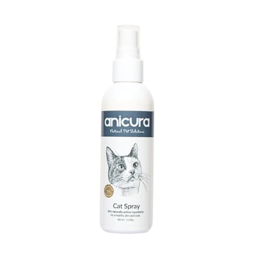 Anicura Natural Cat Spray Soothing Relief for Itchy Irritated Skin Allergies & Dermatitis Reduces Scratching Licking & Discomfort Gentle Care for Cats with Sensitive Skin