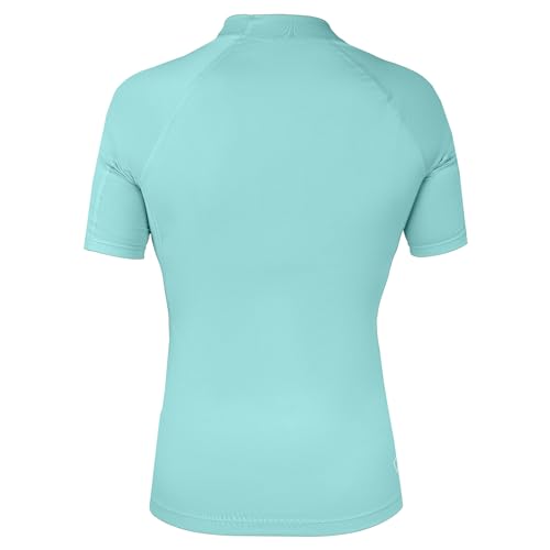 Image of XCEL Girls Premium Stretch Short Sleeve Performance Fit Rashguard