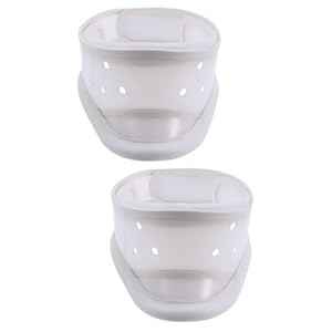 VALICLUD 2 Stücke Einstellbare Nackenstütze Halskrause