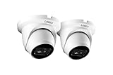 lorex sport  Lorex 4K (8MP) Smart IP Dome Telecamera di Sicurezza con Ascolto Audio e Real-Time 30FPS Registrazione - Bianco (confezione da 2)