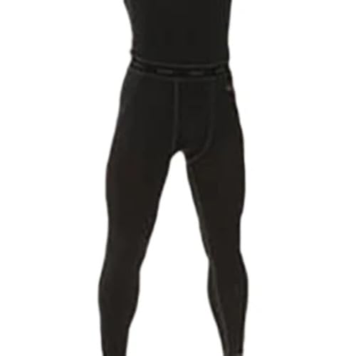 Smitty BKS-414 Black Compression Tights Basketball Wrestling Referee Official NFHS Poly Spandex (Large)