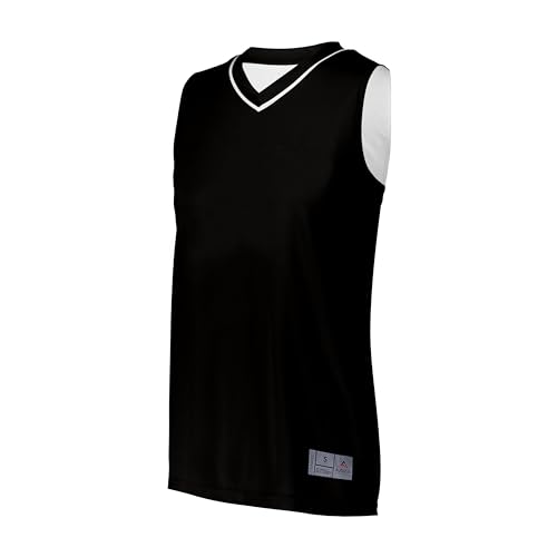 Augusta Sportswear Feminino 154, Preto/branco, M