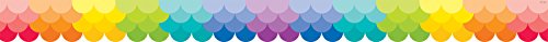 CTP Painted Palette Ombre Rainbow Scallops Bulletin Board Border, 35’ Long x 2.75” Wide (Creative Teaching Press 0186)