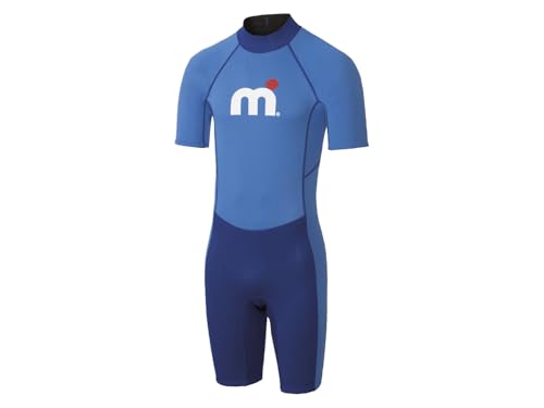 Mistral Herren 2mm Neopren-Shorty mit Reißverschluss am Rücken, blau/Navy (M)