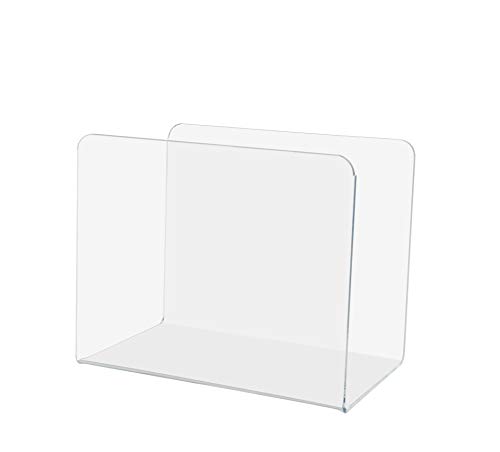 Napkin Holder Stand Clear Acrylic Upright Tabletop Picnic or Home Space Saving Countertop Display Organizer by Marketing Holders