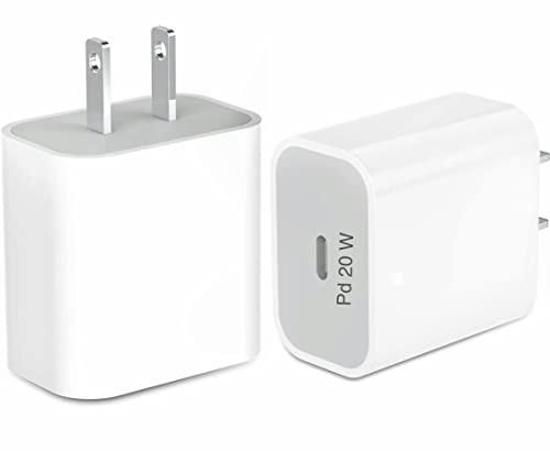 iPhone 13 Charger Block 20W USB C Fast Wall Charger with Cable Compatible with iPhone 13/13 Pro/13 Pro max/13 mini/12/12 Mini/12 Pro/12 Pro Max/11/11 Pro Max/Xs Max/XR/X, iPad Pro