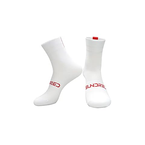 Sundried White Premium Cycling and Running Socks Cover