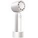 DOUBFIVSY Mini Ventilador de Mano con base, 5000 mAh Recargable Ventilador Portátil Ventiladores USB Ajustable 3 Velocidades personal Eléctrico Ventilador para el Oficina Viajes Exterior (Blanco)