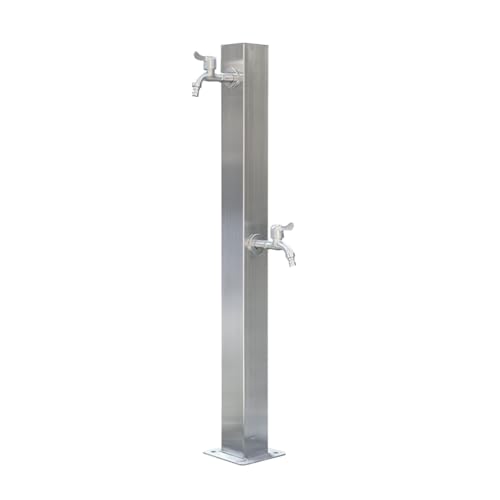 Colonne d'eau de jardin ZR98US avec robinet extérieur en inox pour irrigation de ferme