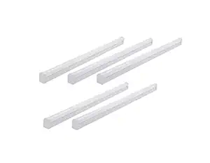 SYSKA T8-20W-2 Feet-Led Tubelight Straight Linear LED Tubelight (White) - Pack of 5