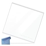 W11130202 Freezer Glass Shelf 11.7" X 11.4"Compatible with Whirlpool Fridges Replaces EAP12347521, 4545865 Tempered Door Shelf