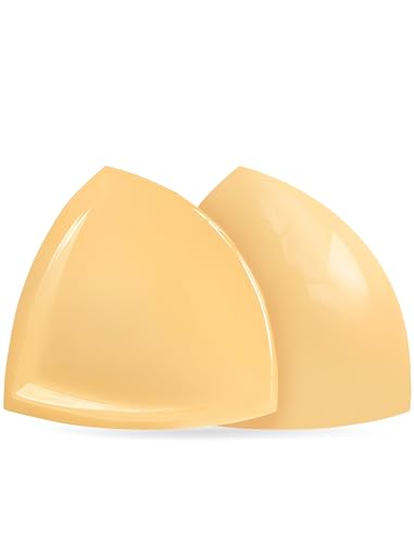 Sticky Bra Push up Stick on Bra Inserts Double Sided Sticky Bra Breast Pads Strapless Push-Up for Women Reusable Invisible Bras Pads for Backless Clothing Sport Bra Swimsuit Bikini Wedding Daily Wear