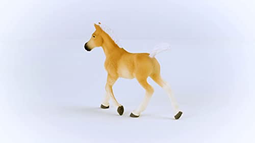 SCHLEICH Horse Club | Haflinger Fohlen 13951 | detailgetreues Pferd | tolles Geschenk für Mädchen und Jungen Pferde Spielzeug für Kinder ab 5 Jahren | 9 x 3 x 7cm