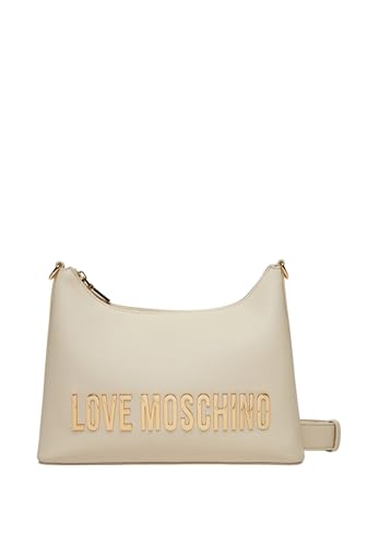 Love Moschino Jc4025pp1mkd0110, Bolso de Hombro Mujeres, Blanco Perla (ral 1013), Talla única Love Moschino Jc4025pp1mkd0110, Bolso de Hombro Mujeres, Blanco Perla (ral 1013), Talla única