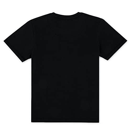 Image of Kidsville Marvel Comics Printed Regular Fit Black Cotton Boy's T-Shirt