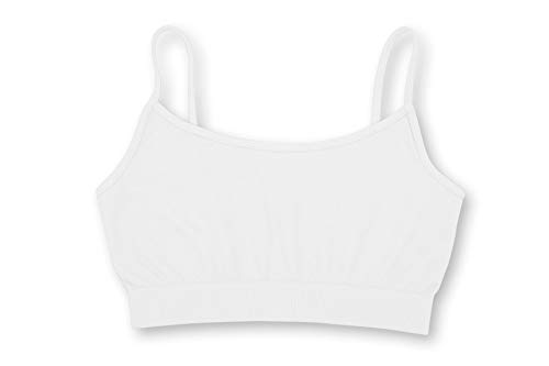 Kurve Girl’s Training Sports Bra – Seamless Bralette Kids Crop Cami Made in USA3