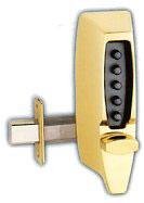 Kaba Simplex 7108 Thumbturn Mechanical Pushbutton Deadbolt - Door