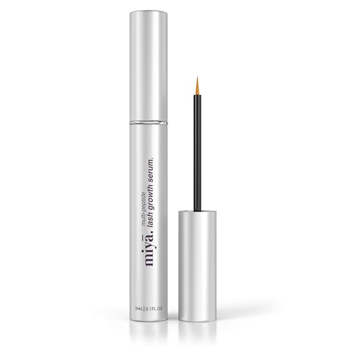 MIYA LASH | Wimpernwachstumsserum | Natürlicher Wimpernverstärker für längere, dichtere und gesündere Wimpern | Sanftes, wirksames Wimpernwachstumsserum | Ölfreier Wimpernbooster 3 ml MIYA LASH | Wimpernwachstumsserum | Natürlicher Wimpernverstärker für längere, dichtere und gesündere Wimpern | Sanftes, wirksames Wimpernwachstumsserum | Ölfreier Wimpernbooster 3 ml