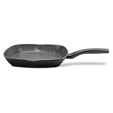Brinox - Grill Antiaderente Ceramic Life 2L 28cm Fundo de Indução Orion - Preto
