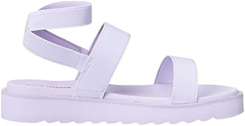 Steve Madden Girls Shoes Girls Dixie Wedge Sandal, Lilac, 2 Little Kid | Image 5