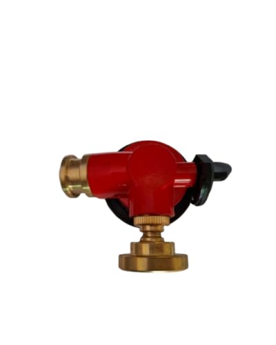 Image of SKEWED HORIJONTAL Gas Regulator with Pressure Indicator Gauge | Leak-Resistant Domestic Cylinder Regulator | Heavy-Duty Brass & Metal Gas Stove Regulator | Easy Lock Safety Regulator for Home Kitchen