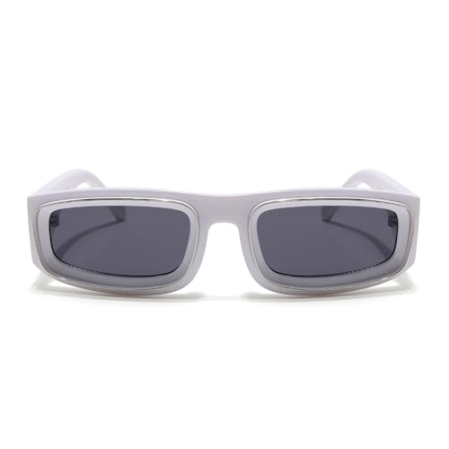 Image of Voyage UV Protected Rectangle Sunglasses for Men & Women