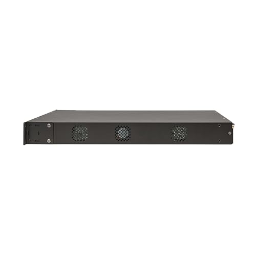 Image of Eaton 16-Port Rack KVM Over IP Switch, Cat5 /Cat5e, Virtual Media Connection, 2 Remote /1 Local User, Free Software, VGA or HDMI KVM, 1U Rackmount, TAA Compliant, 3-Year Warranty (B064-016-02-IPH)