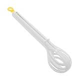 jojofuny Nudeln mit Ei-Sandwich Ei -Schneebesen Schneebesen zum Kochen Küchengeräte zum und Mischen Küchenzange zum Servieren Küchenzangen Clips Kochzange für Salate Plastik Weiß