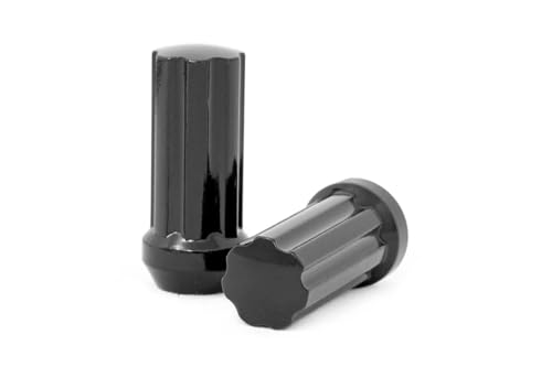 Rough Country Lug Nut Set 9/16 x 18 | Black | Qty 32-5631832BLK Wheel with Painted (0 x 0. inches /0 x, 0 inches Offset) - Thumbnail 2