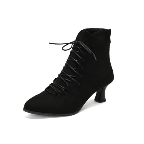 Bottes de mode pour femmes à bout pointu pour le bureau et les sorties
