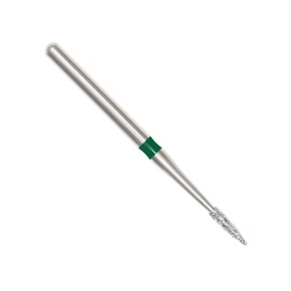 SS White 91395-5 Revelation FG 889-010C Flame Shaped Coarse Grit Diamond Burs 5/Pk