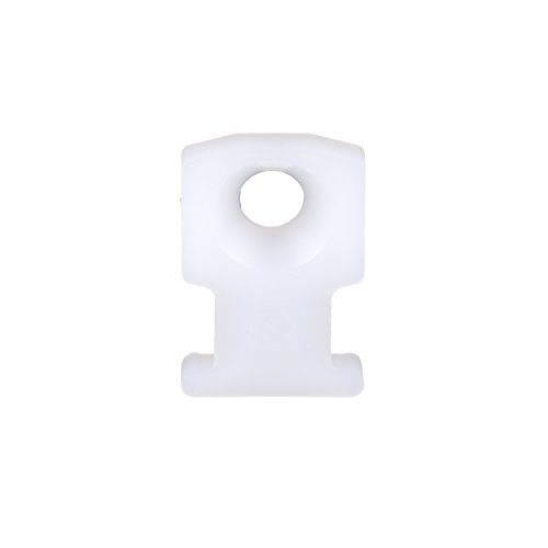 Panduit LPMS-S8-M Low Profile Cable Tie Mount, #8 Screw, Nylon 6.6, 0.75 by 0.50-Inch, Natural (1,000-Pack)