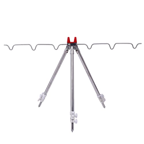 Seerutenhalterung Dreieckshalterung Angelrutenhalterung Seerutenhalterung Wurfrutenhalterung Teleskophalterung Turmhalterung (Color : Red, Size : 88 * 60cm) Cover