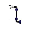 VOXTRADE IBC adapter met zwanenhals kraan voor regenvat of 1000L tank, versch. uitvoering. (kunststof/koper, 3/4″)