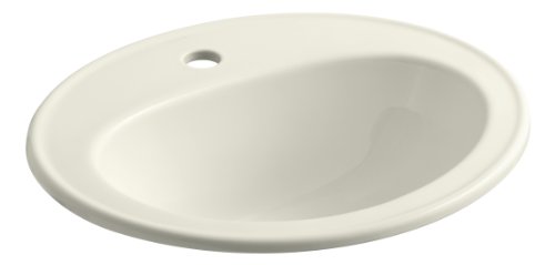 ๐ Crazy Deals KOHLER K-2196-1-96 Pennington Self-Rimming Bathroom Sink, Biscuit ๐ Crazy Deals KOHLER K-2196-1-96 Pennington Self-Rimming Bathroom Sink, Biscuit