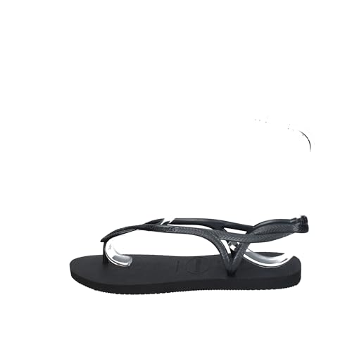 Havaianas Luna, Sandalias Mujer, Black, 37 38 Havaianas Luna, Sandalias Mujer, Black, 37 38